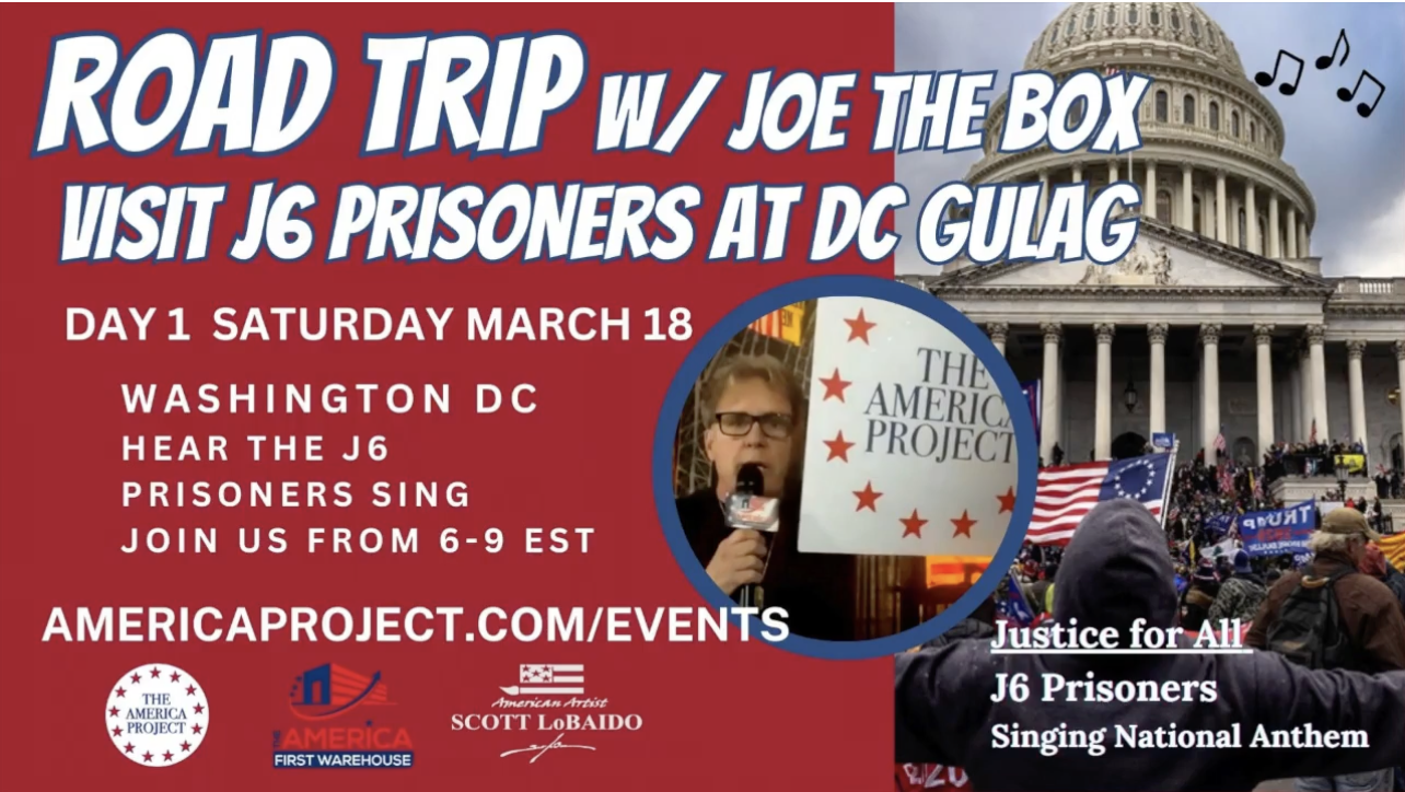 Saturday March, 18th Road Trip w/ Joe the Box – Live Stream Starts at 6PM