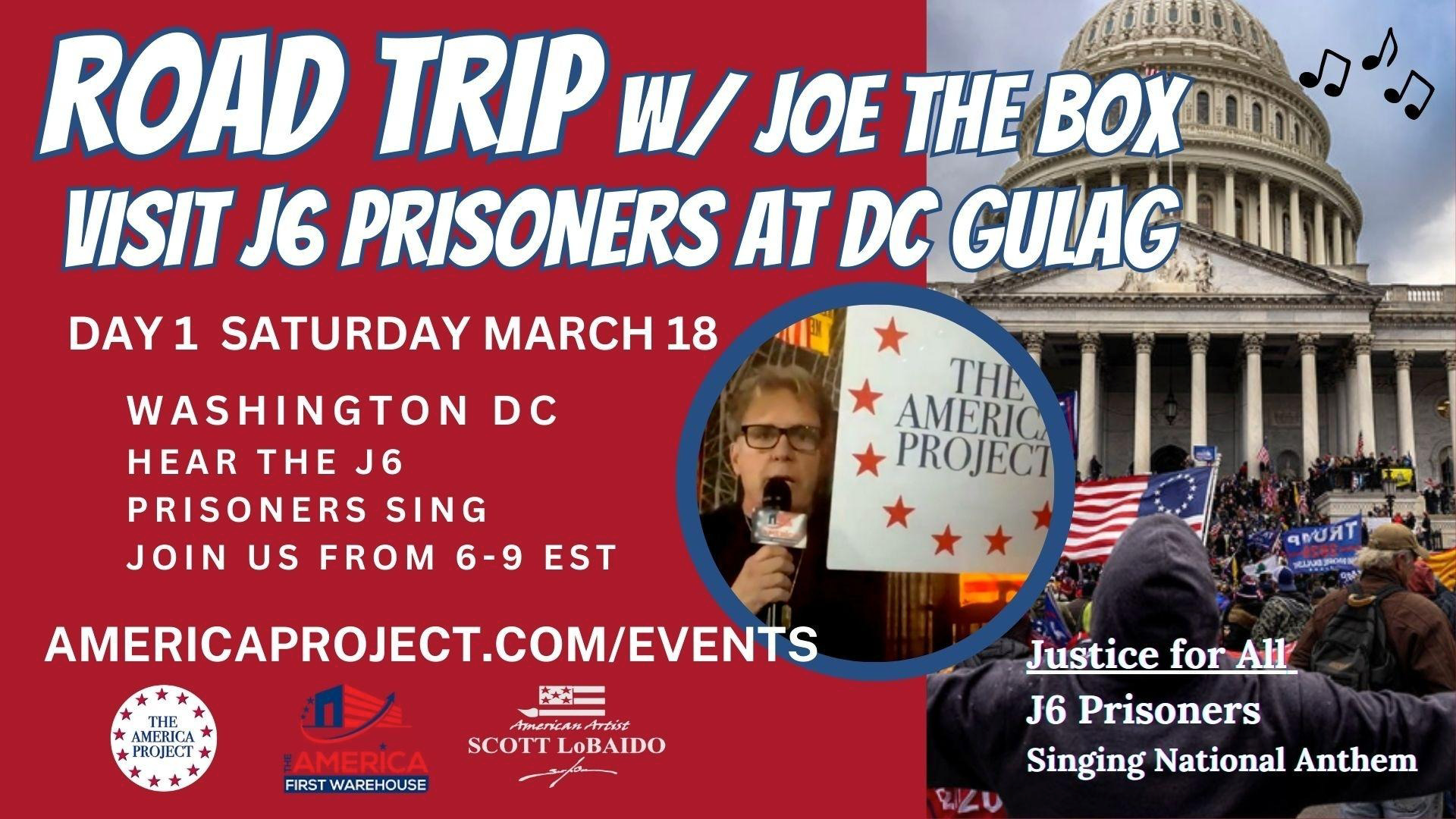 LIVE STREAM: Road Trip w/ Joe the Box – Saturday March, 18th Starts at 6PM