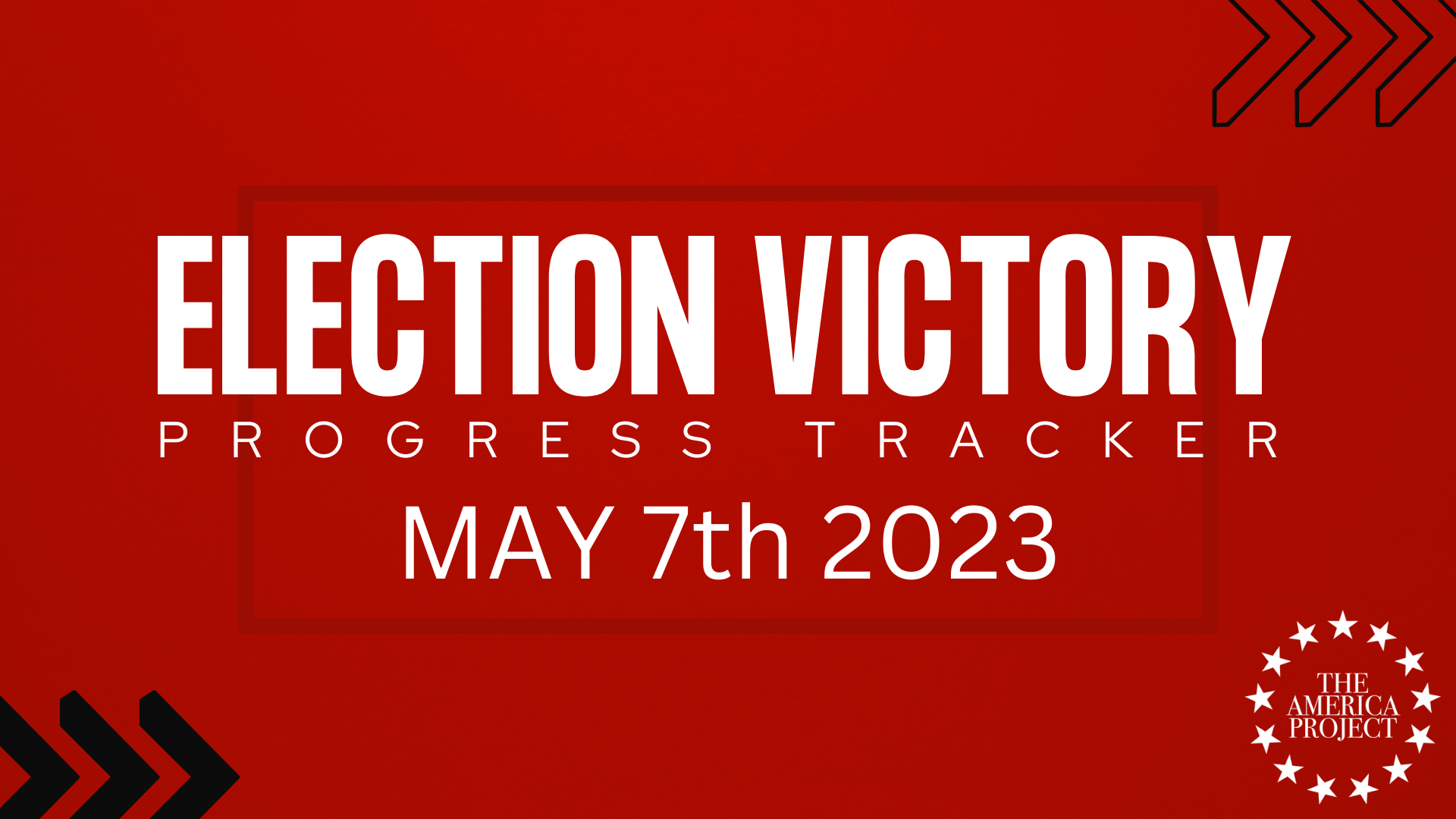 Election Victory Progress Tracker: 7 MAY UPDATE