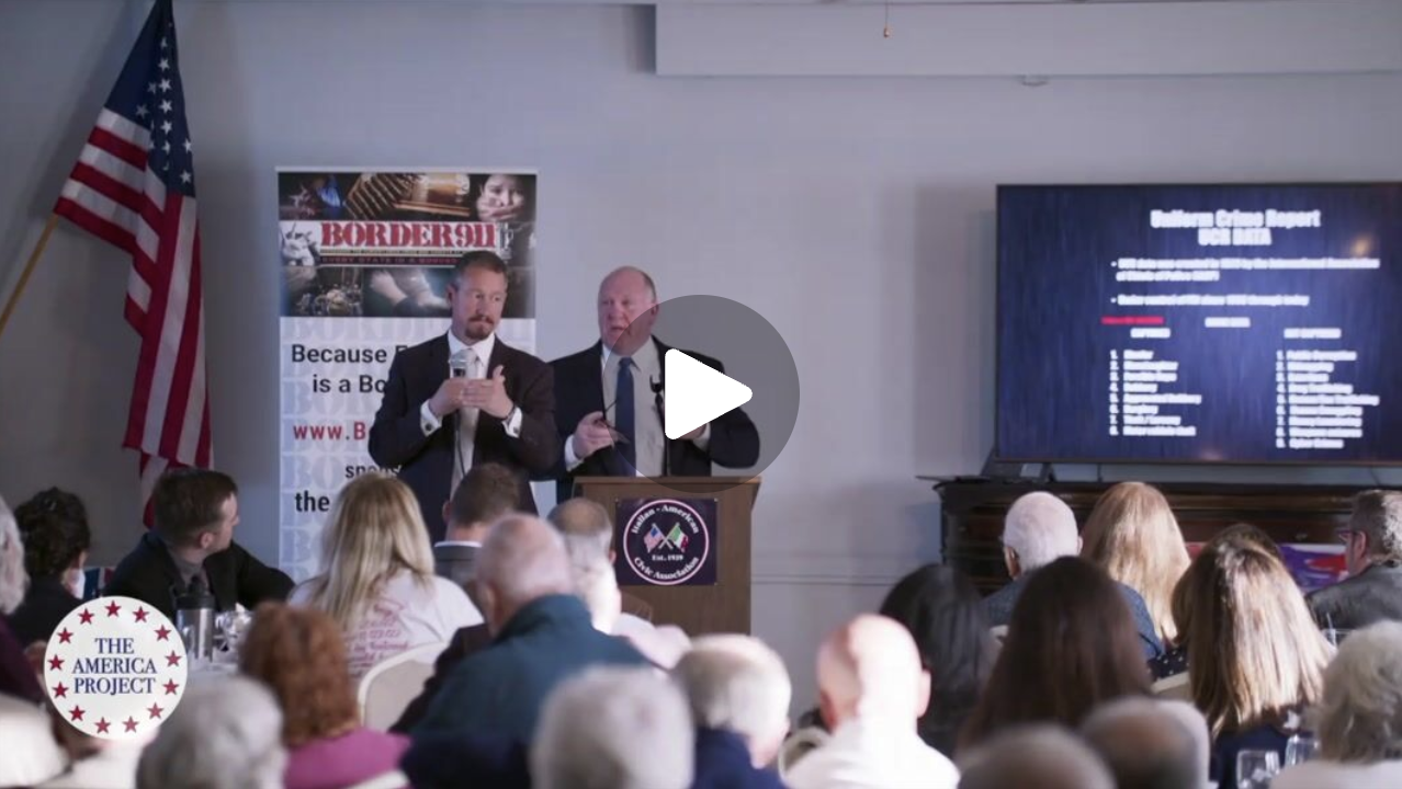 Trump Speaks to the Crowd at Border911 with Tom Homam
