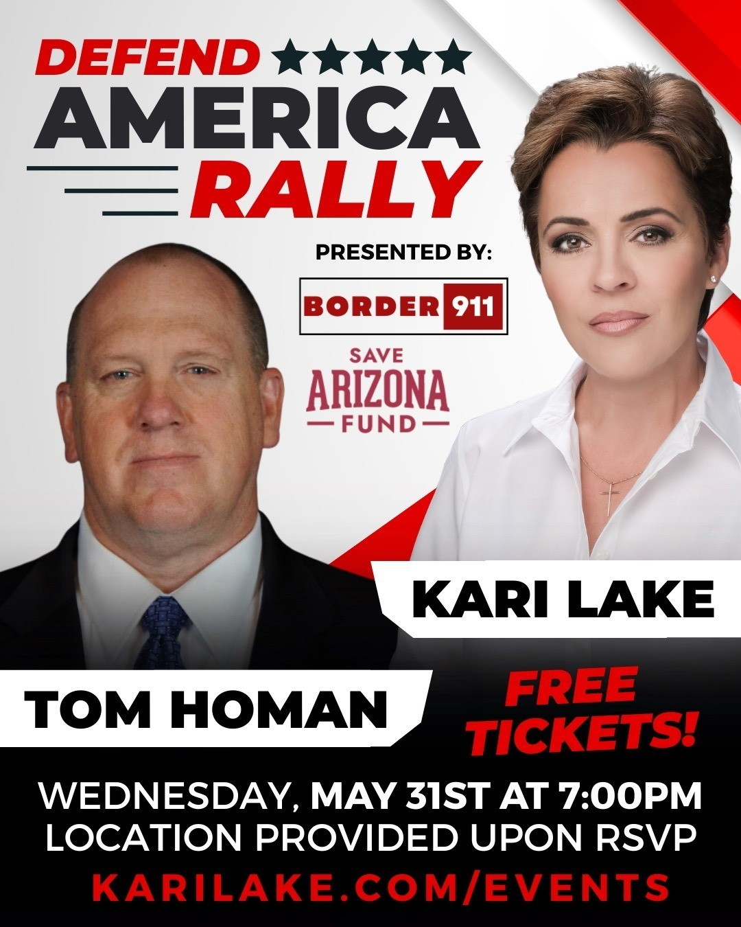 LIVE: Border911 with Kari Lake – Arizona – Wednesday, May 31st @7:00pm