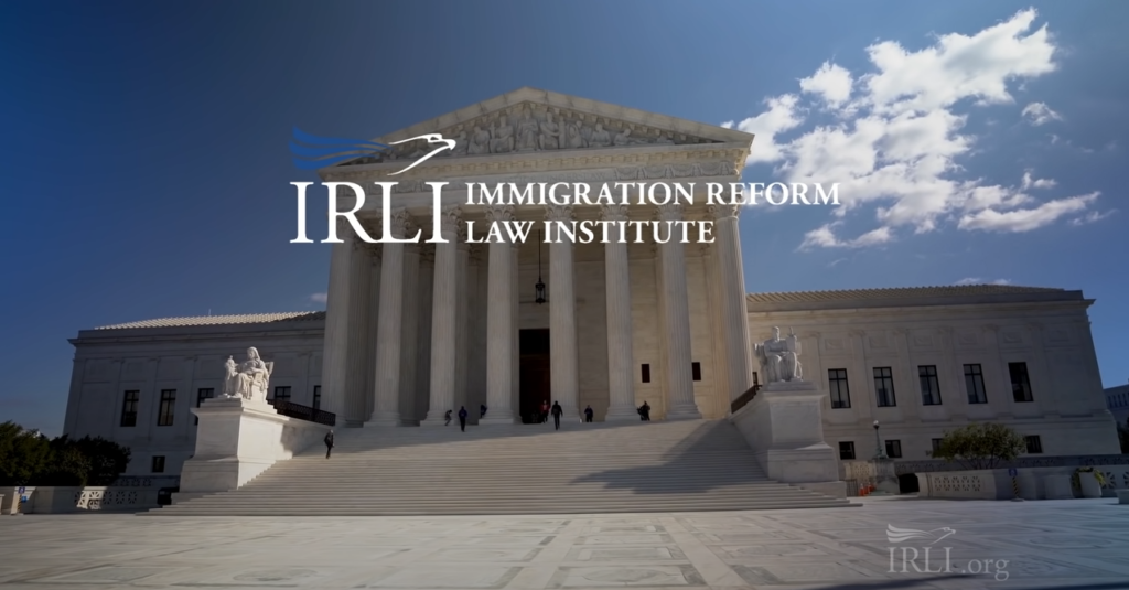 Immigration Reform Law Institute - Tom Homan
