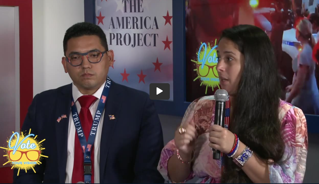 TPUSA: Beautiful American Couple. The Vasquez Couple. Best immigration attorney, Rolando Vasquez.