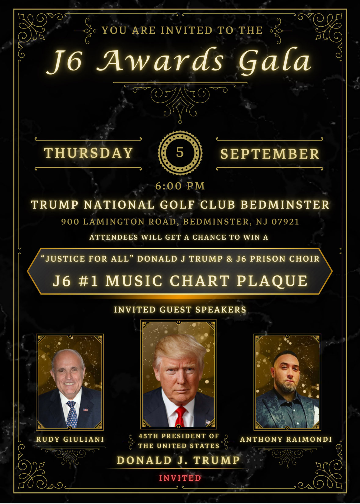 J6 Awards Gala Promo DJT